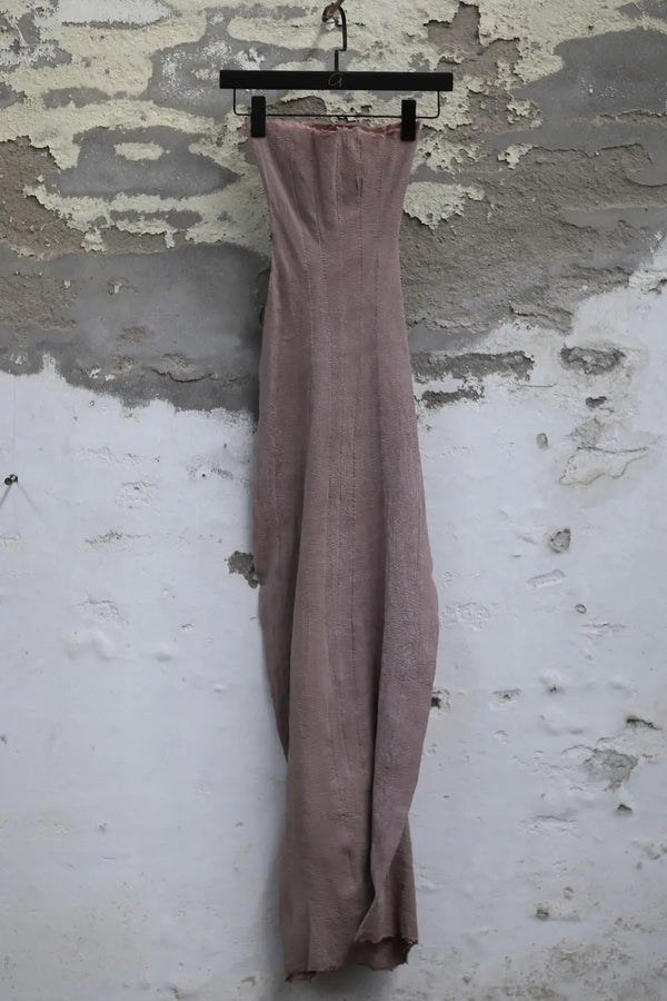 Marc Le Bihan 21915 Silk Shrinkage Stretch One-Piece Dress Collection French High-Level Handmade MLB-21942-GMMG Deadwood Rose PMLB4